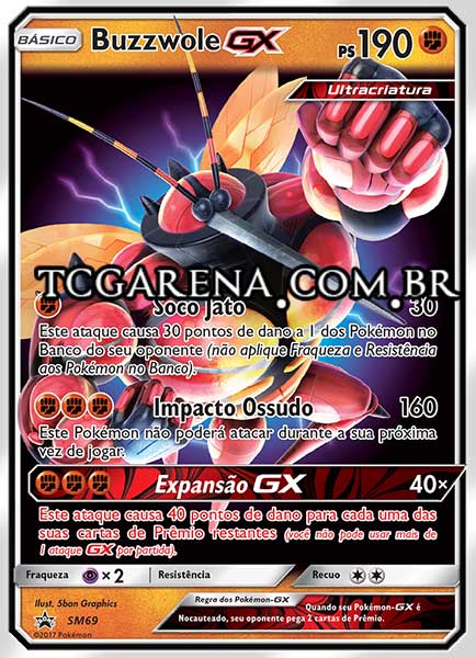 Carta Buzzwole-GX (SM69)