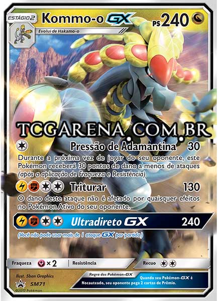 Carta Kommo-o-GX (SM71)