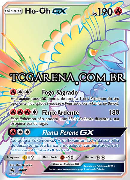 Carta Ho-Oh-GX (SM80)