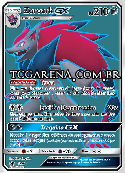 Carta Zoroark-GX (SM84)