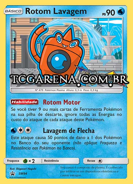 Carta Wash Rotom (SM94)