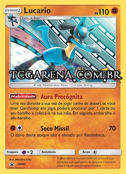 Carta Lucario (SM95)