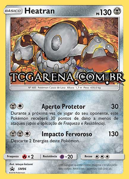 Carta Heatran (SM96)