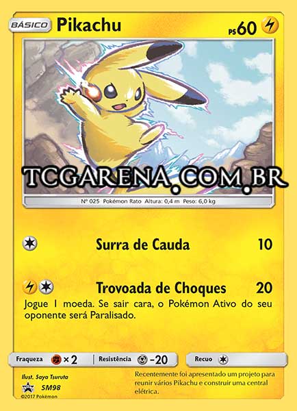 Carta Pikachu (SM98)