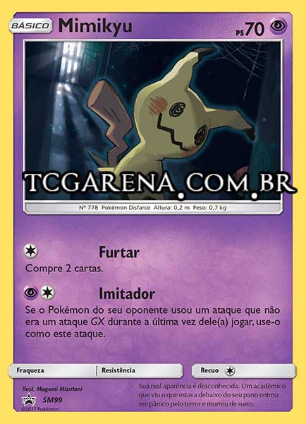 Carta Mimikyu (SM99)