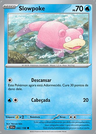 Carta Slowpoke (42 / 198)