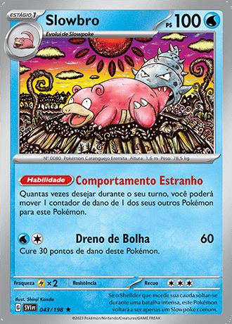 Carta Slowbro (43 / 198)