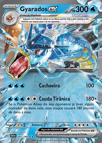 Carta Gyarados ex (45 / 198)