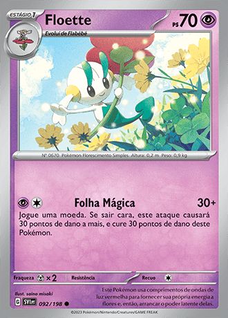 Carta Floette (92 / 198)