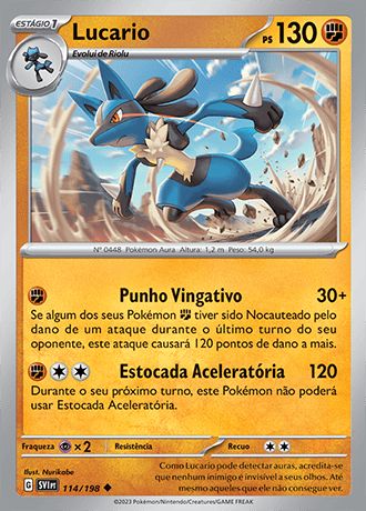 Carta Lucario (114 / 198)