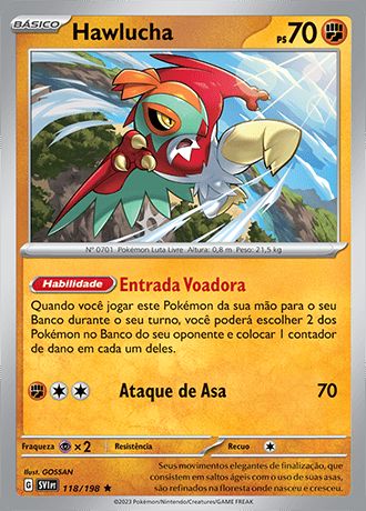 Carta Hawlucha (118 / 198)