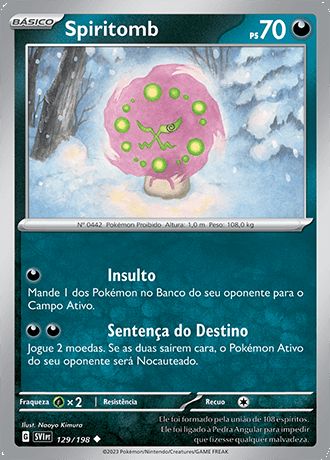 Carta Spiritomb (129 / 198)