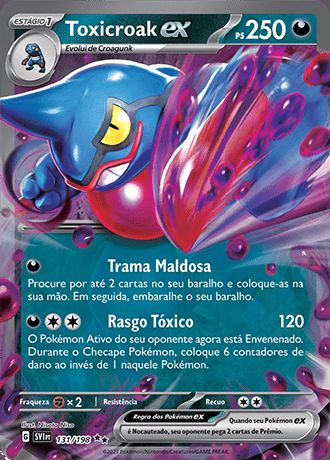 Carta Toxicroak ex (131 / 198)