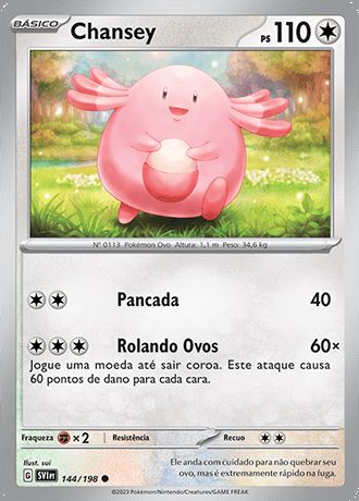 Carta Chansey (144 / 198)