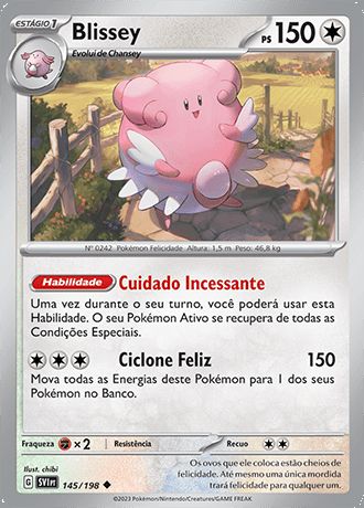 Carta Blissey (145 / 198)