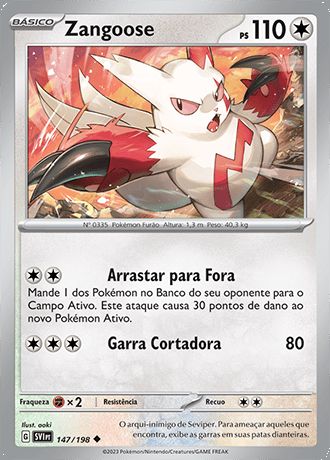 Carta Zangoose (147 / 198)