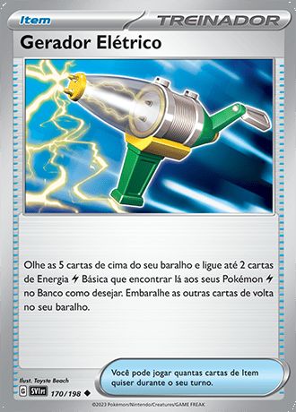 Carta Gerador Elétrico (170 / 198)