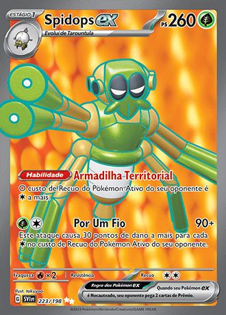 Carta Spidops ex (223 / 198)