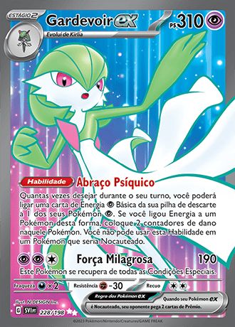 Carta Gardevoir ex (228 / 198)