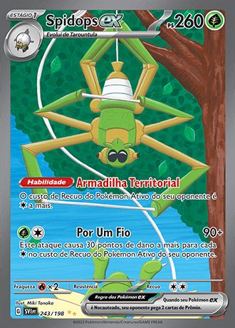 Carta Spidops ex (243 / 198)