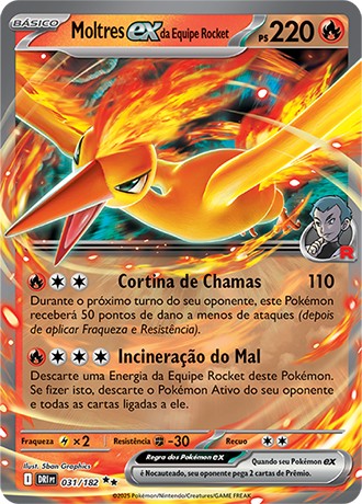 31 / 182 - Team Rocket's Moltres ex