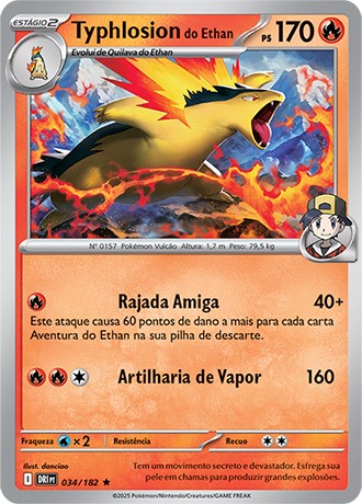 34 / 182 - Ethan's Typhlosion