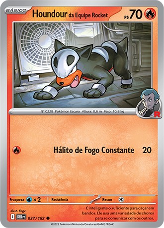 37 / 182 - Team Rocket's Houndour