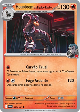 38 / 182 - Team Rocket's Houndoom