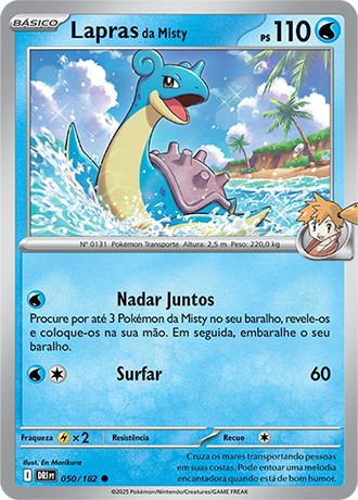50 / 182 - Misty's Lapras