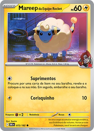 72 / 182 - Team Rocket's Mareep