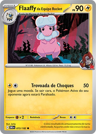 73 / 182 - Team Rocket's Flaaffy
