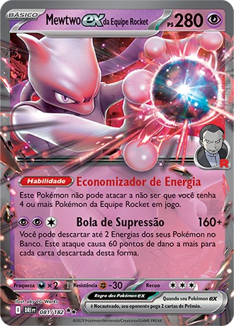 81 / 182 - Team Rocket's Mewtwo ex