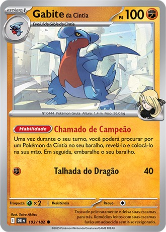 103 / 182 - Cynthia's Gabite