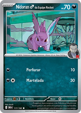 117 / 182 - Team Rocket's Nidoran♂