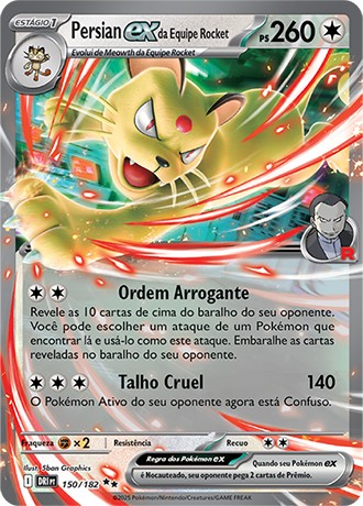 150 / 182 - Team Rocket's Persian ex