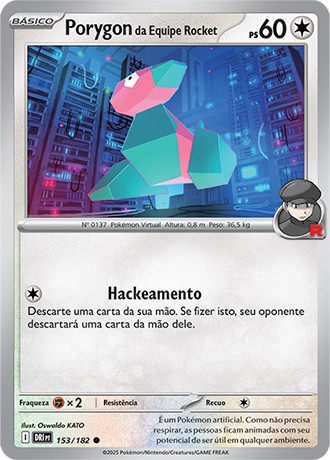 153 / 182 - Team Rocket's Porygon