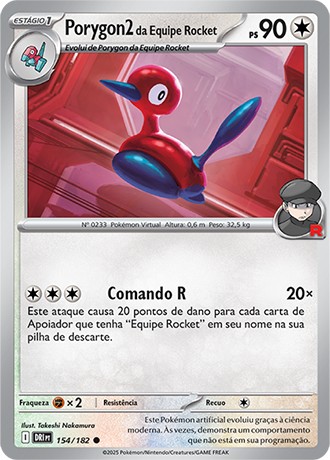 154 / 182 - Team Rocket's Porygon2