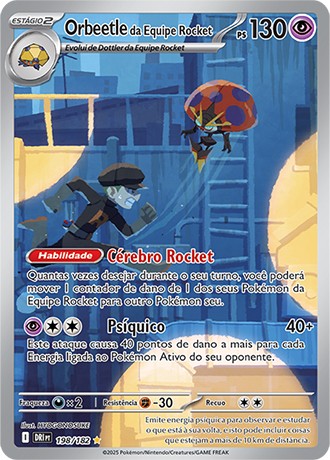 198 / 182 - Team Rocket's Orbeetle
