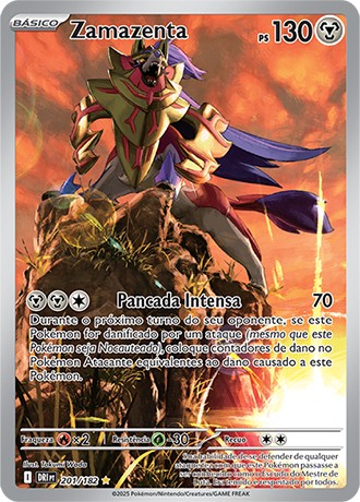 Carta Zamazenta (201 / 182)