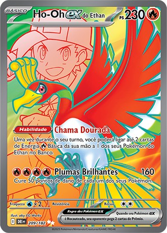 Carta Ho-Oh ex do Ethan (209 / 182)