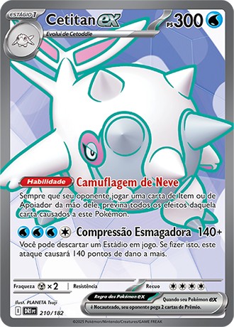 Carta Cetitan ex (210 / 182)