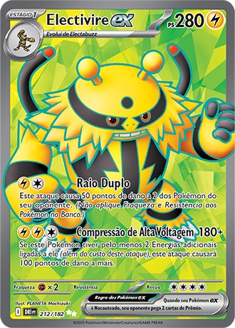 Carta Electivire ex (212 / 182)