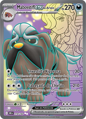 Carta Mabosstiff ex do Arven (218 / 182)