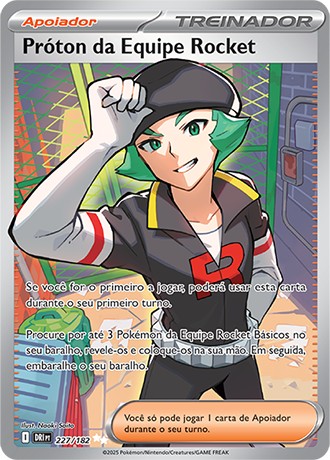 Carta Próton da Equipe Rocket (227 / 182)