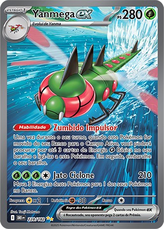 Carta Yanmega ex (228 / 182)