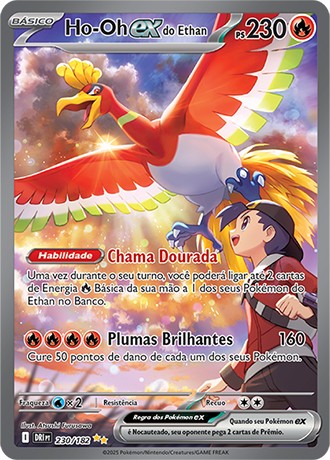 Carta Ho-Oh ex do Ethan (230 / 182)