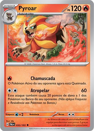 Carta Pyroar (32 / 193)