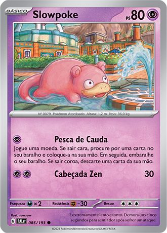 Carta Slowpoke (85 / 193)