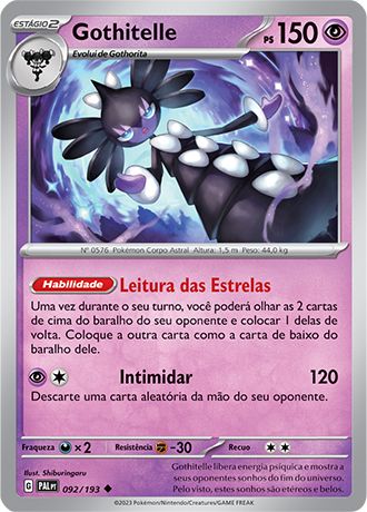 Carta Gothitelle (92 / 193)