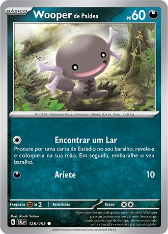 Carta Wooper de Paldea (128 / 193)